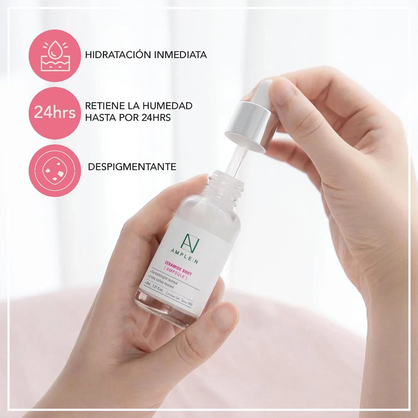 Sérum Hidratante Intenso AMPLEN Ceramidas 30ml 2