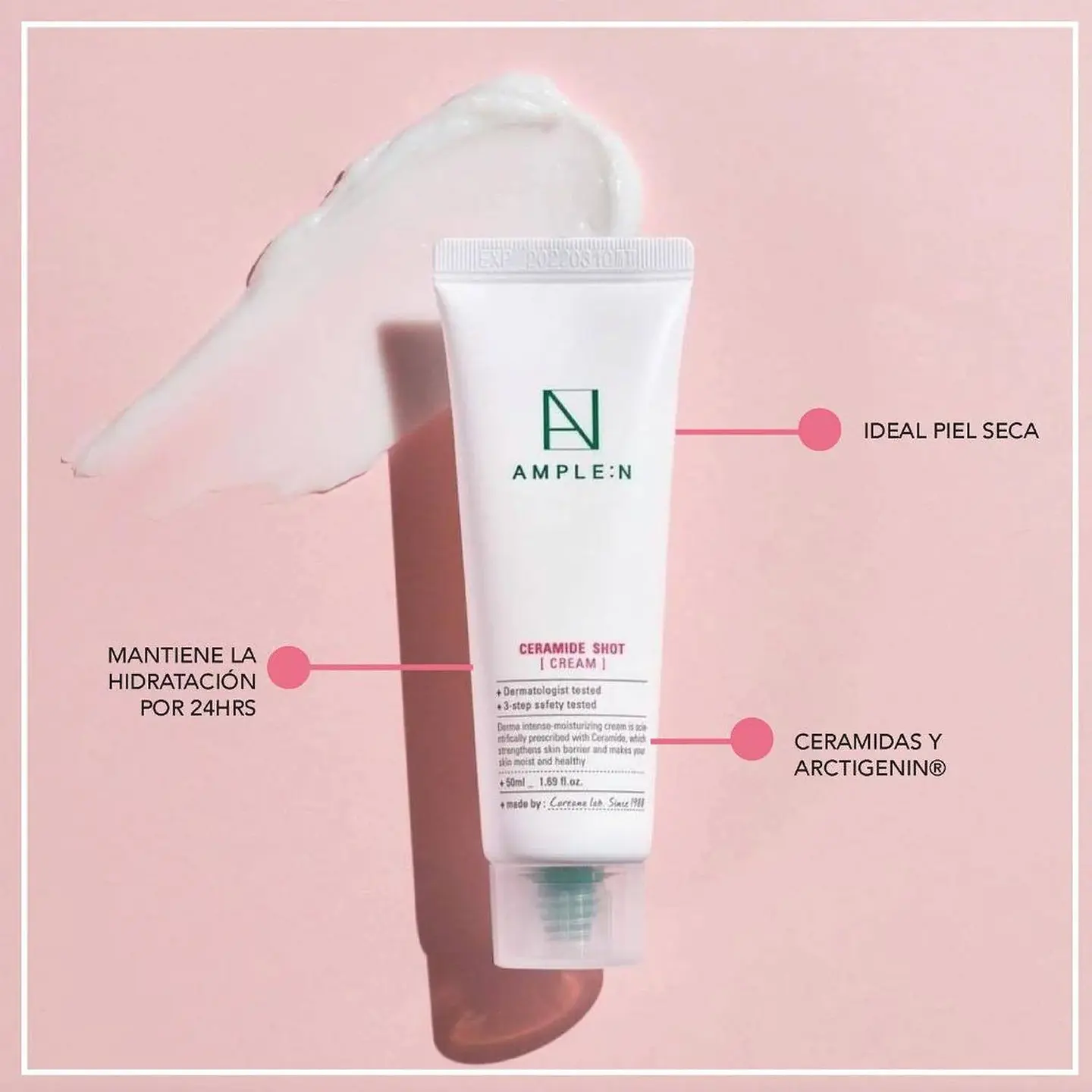 Crema Ultra Hidratante Amplen Ceramidas 50ml 2
