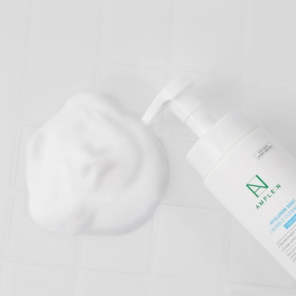 Limpiador Facial Espumoso Amplen Ácido Hialurónico 450ml 5