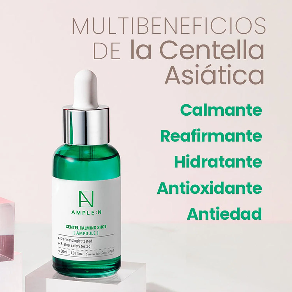 Sérum Reafirmante Multi-Beneficios Centella Asiática 30ml 3