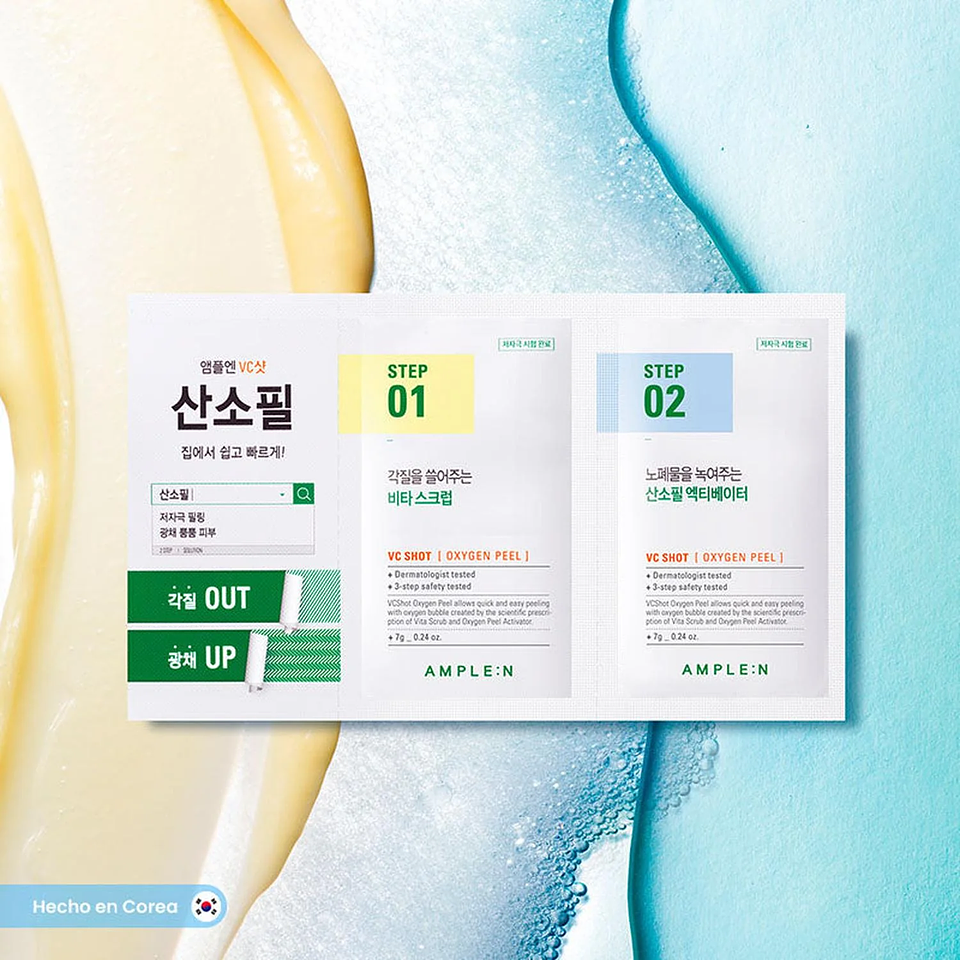 Mascarilla Peeling Bifásica Vitamina C y Oxígeno 12