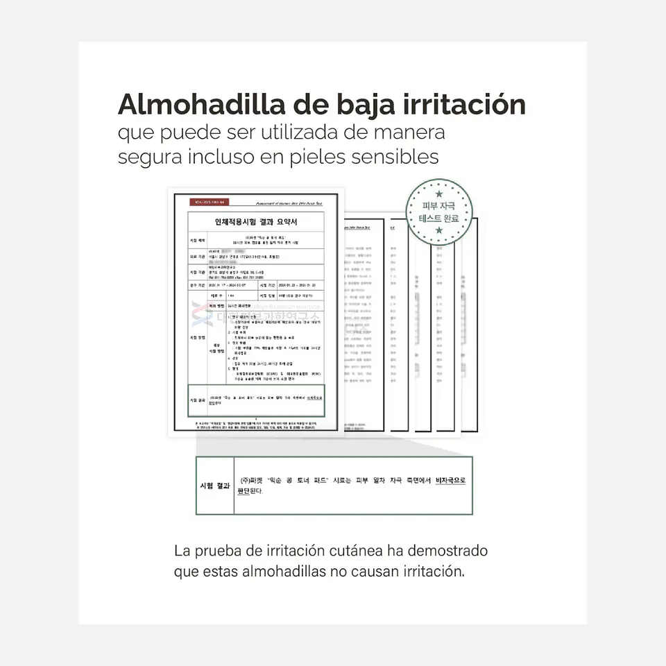 Almohadillas de Tónico Bean Toner Pad 70ea 180ml 6