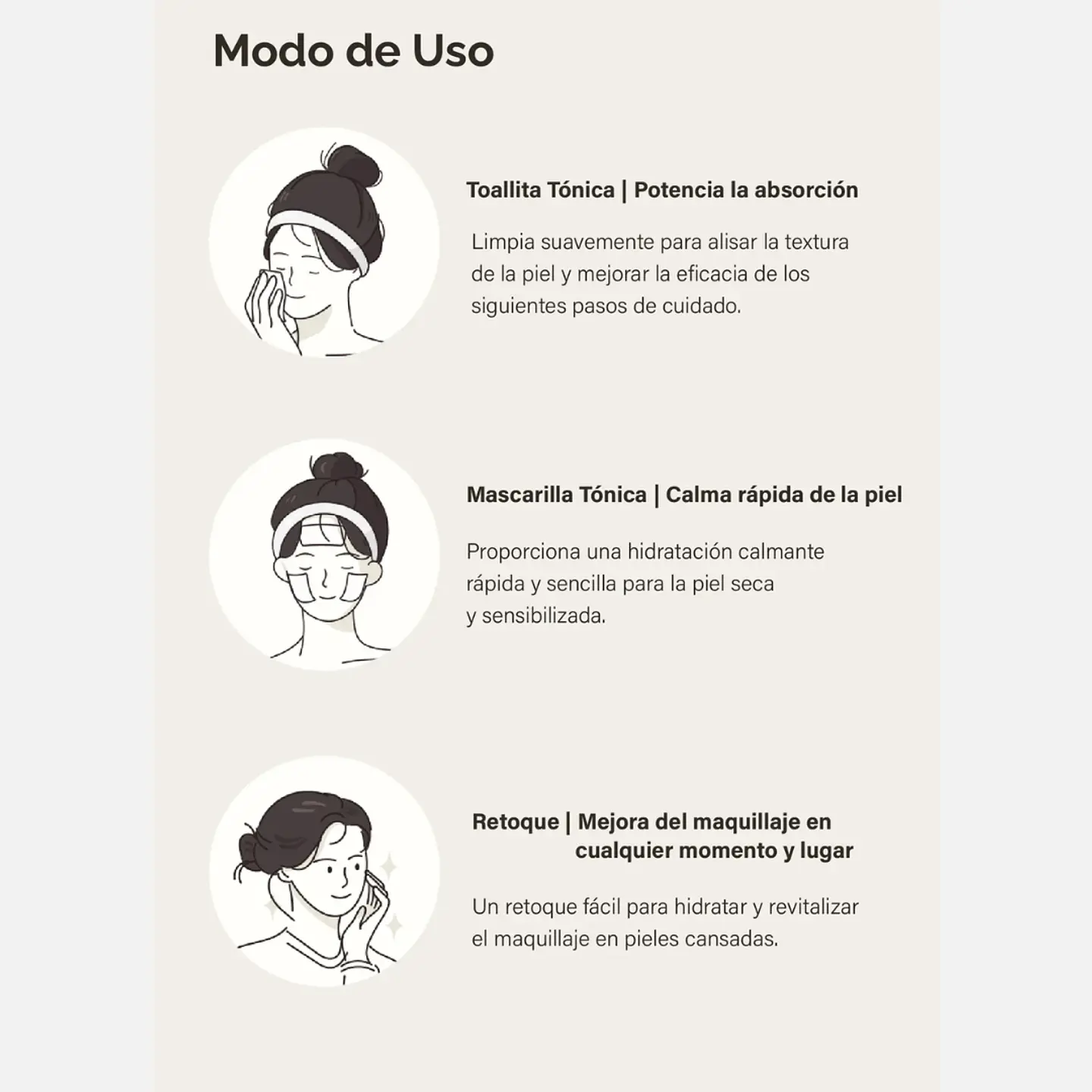 Almohadillas de Tónico Bean Toner Pad 70ea 180ml 7