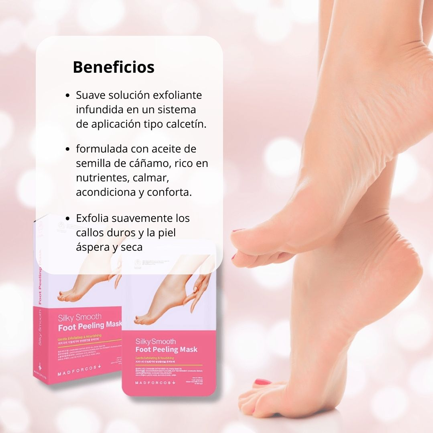  Mascarilla Exfoliante Silky Smooth Foot Peeling Mask 2