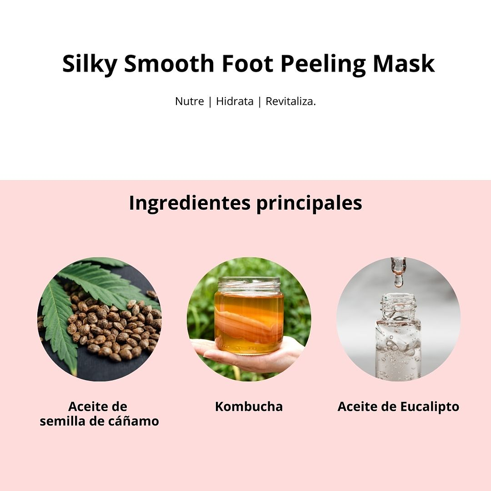  Mascarilla Exfoliante Silky Smooth Foot Peeling Mask 5