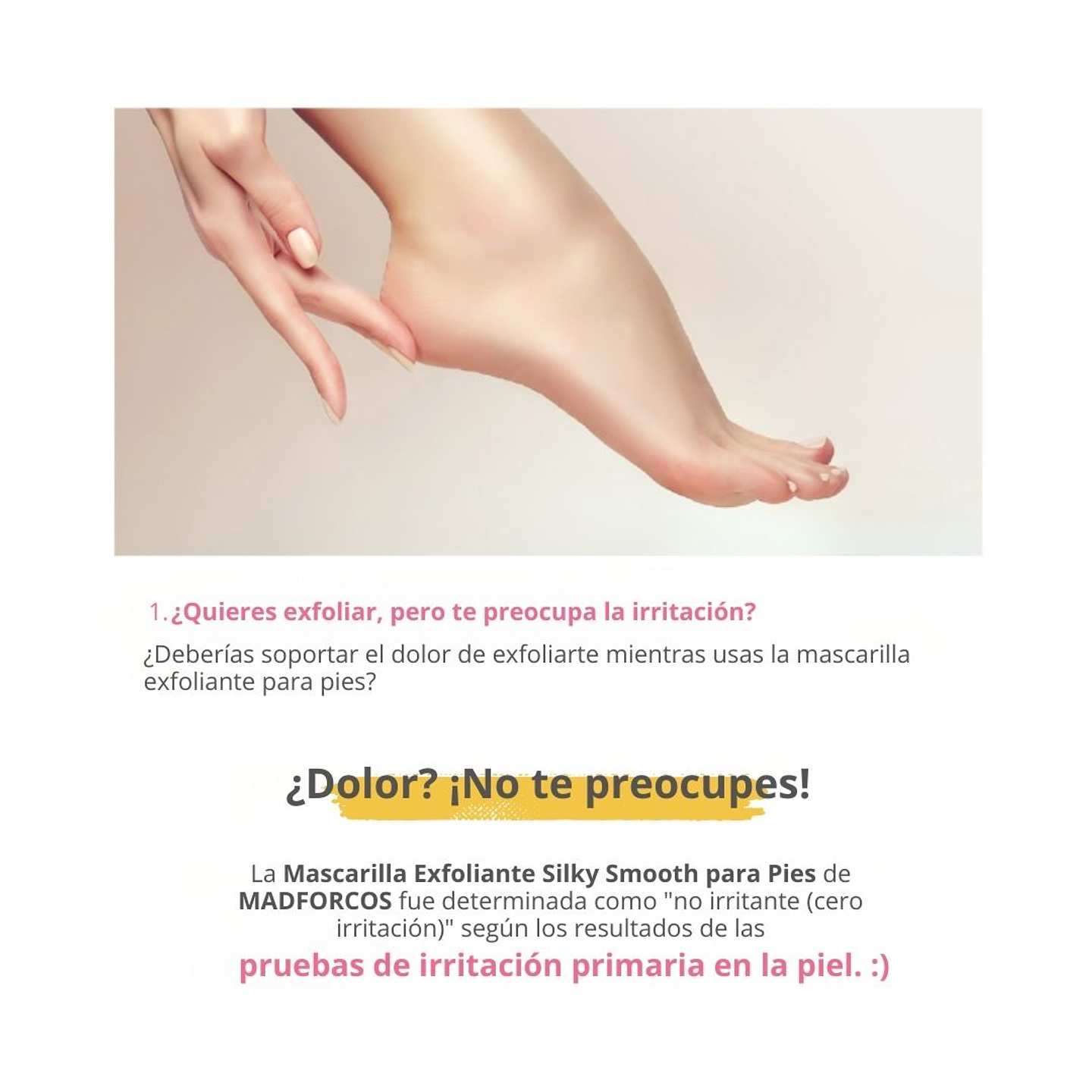  Mascarilla Exfoliante Silky Smooth Foot Peeling Mask 7