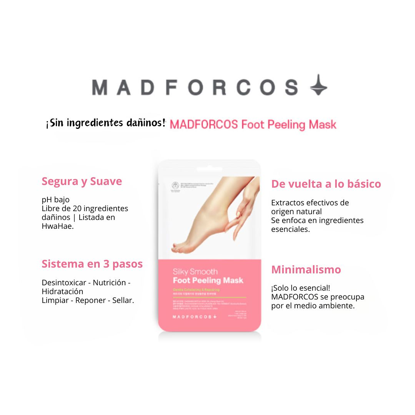  Mascarilla Exfoliante Silky Smooth Foot Peeling Mask 13