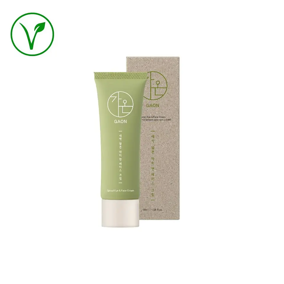 Crema Facial Antioxidante y Contorno de Ojos Vegana GAON 50ml 5