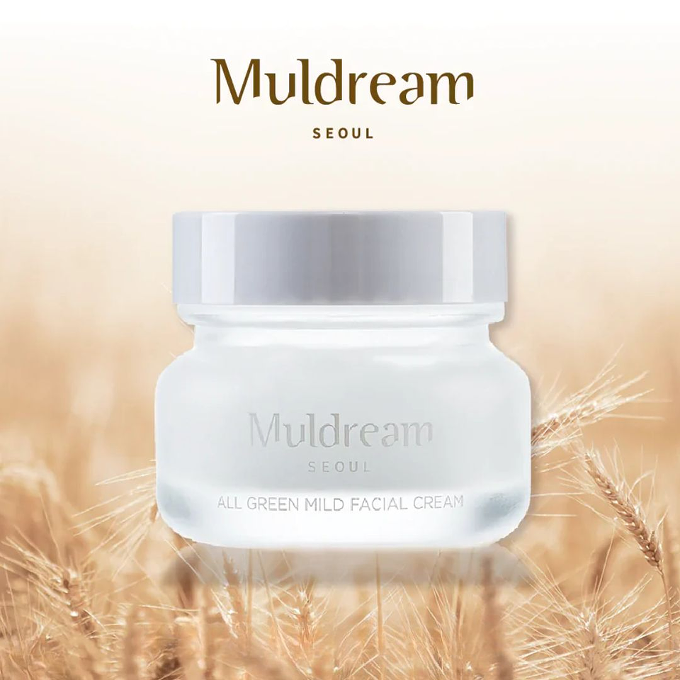 Glow Rice All Green Mild Facial Cream 60ml 3