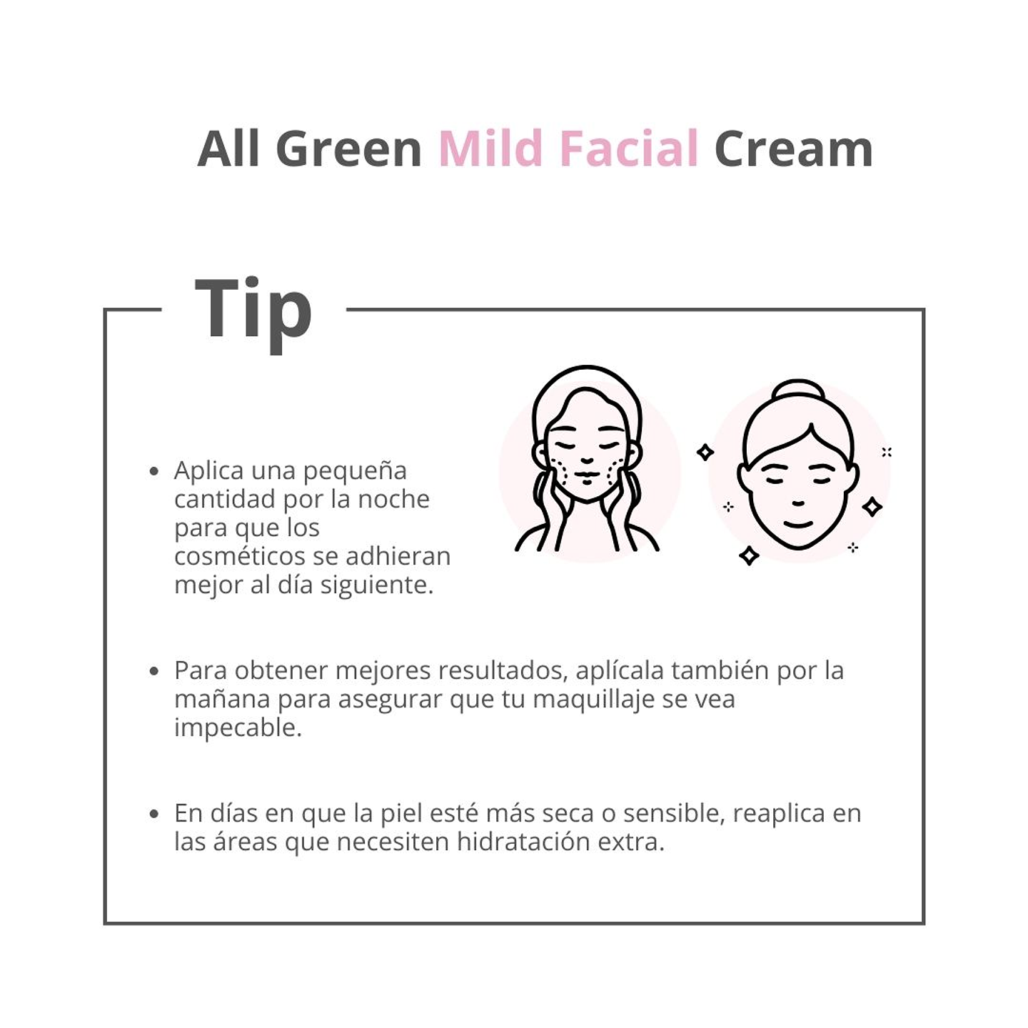 Glow Rice All Green Mild Facial Cream 60ml 8