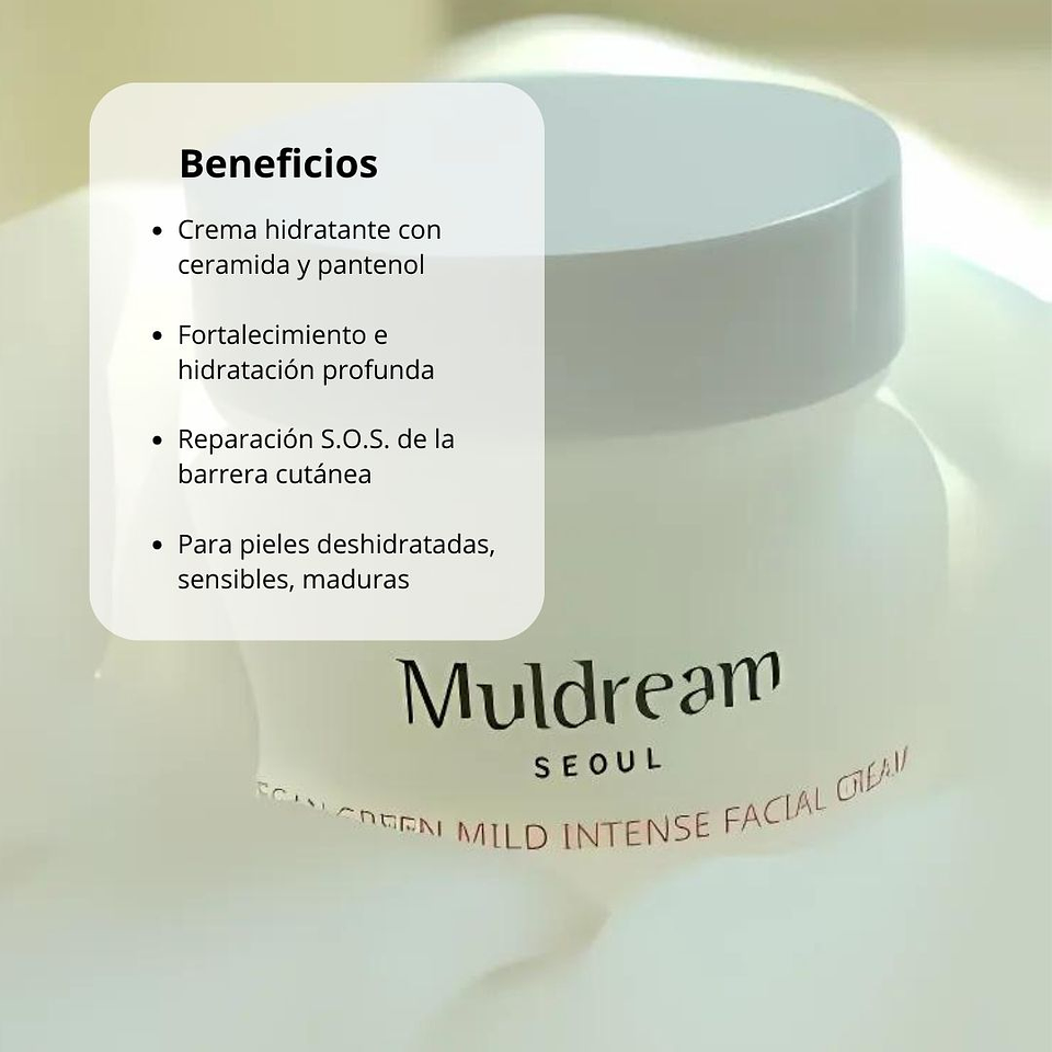 Crema Vegan Intense Barrier Ceramide & Panthenol 60ml 2