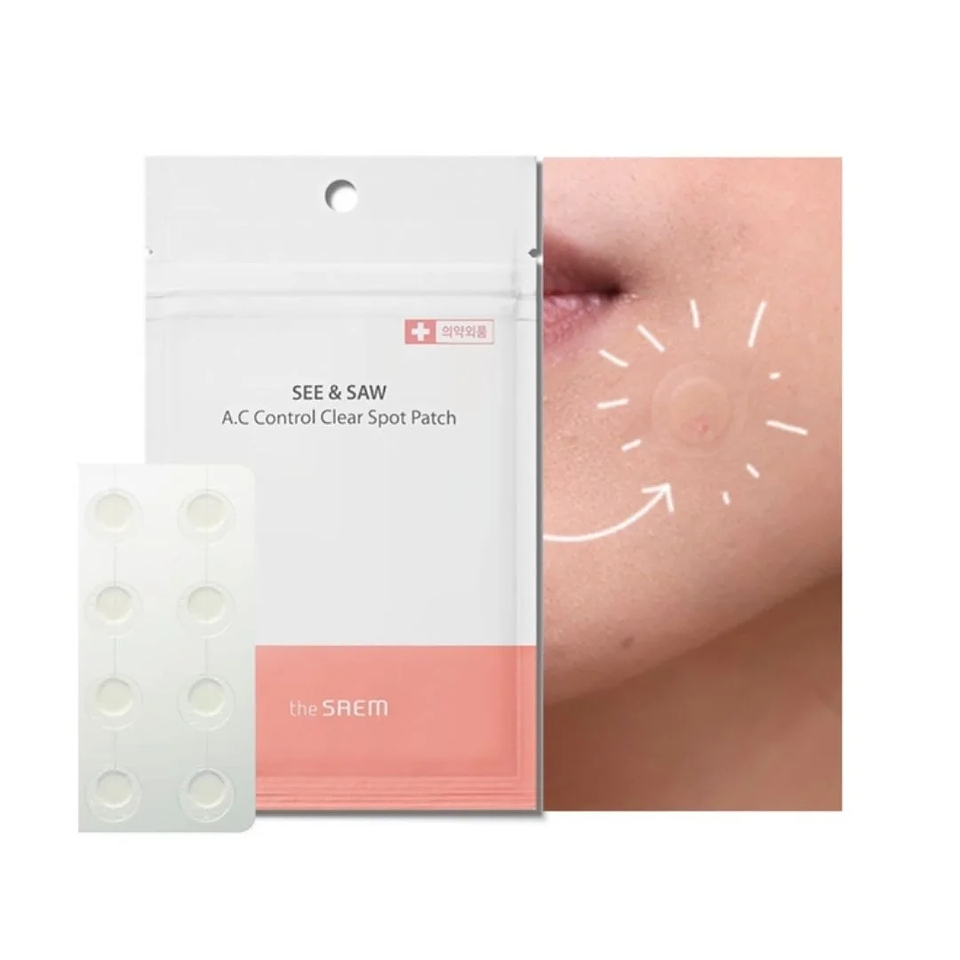 Parches See & Saw A.C Control Clear Spot Patch 2