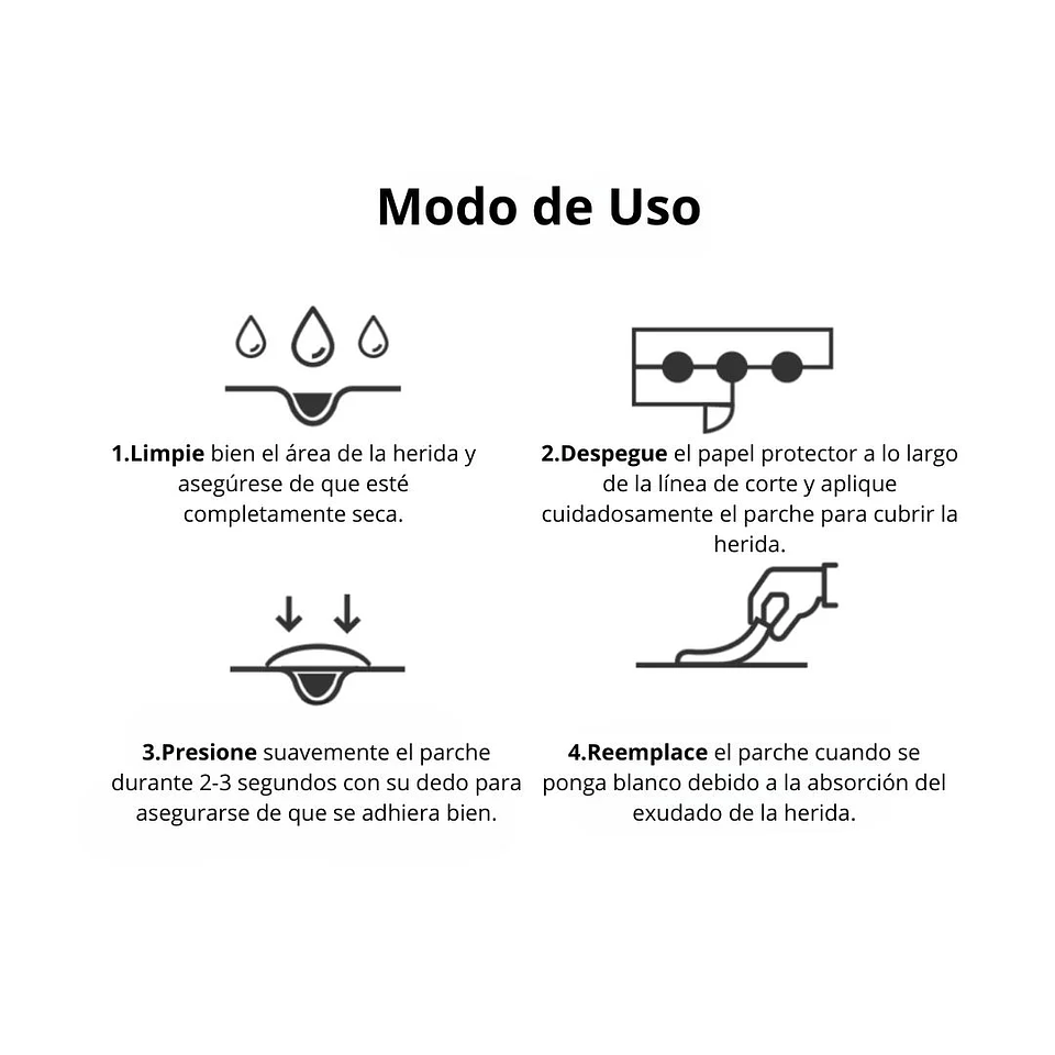 Parches See & Saw A.C Control Clear Spot Patch 8