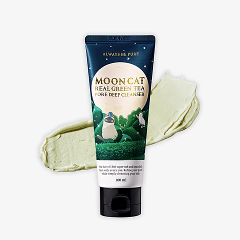 Limpiador Mooncat Real Green Tea Pore Deep Cleanser 100ml