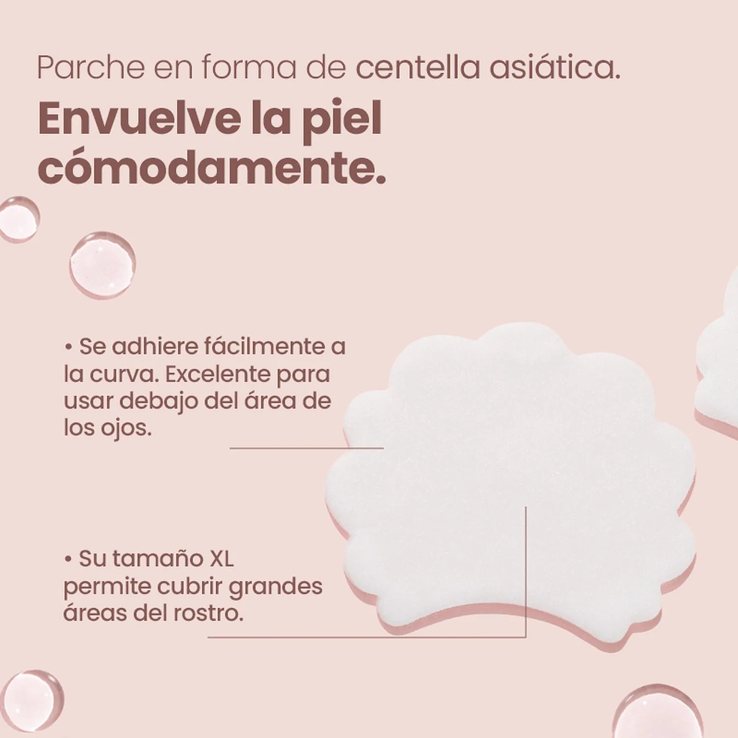 Parche Tónico Multipropósito Amplen Centella Asiática 180ml 6