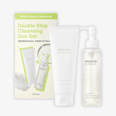 Set Double Cleansing Jabón + Aceite Mixsoon