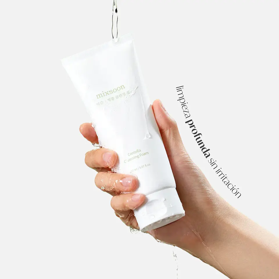 Set Double Cleansing Jabón + Aceite Mixsoon 4