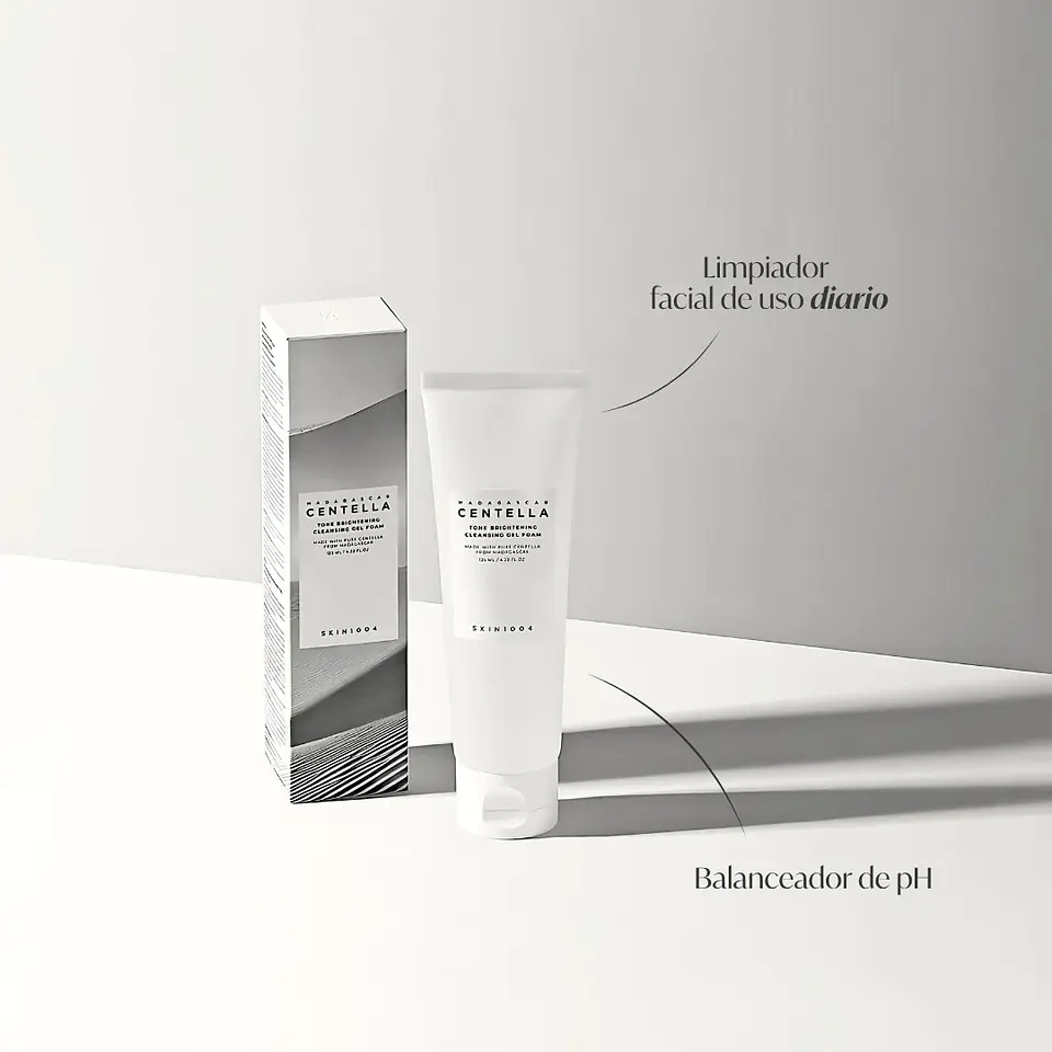 Espuma Facial Tone Brightening Cleansing Gel Foam 125ml 4