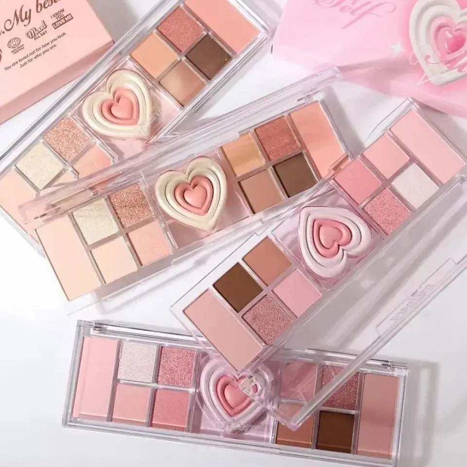 Paleta Sombras All Take Mood Like 04 Cool Blush 6
