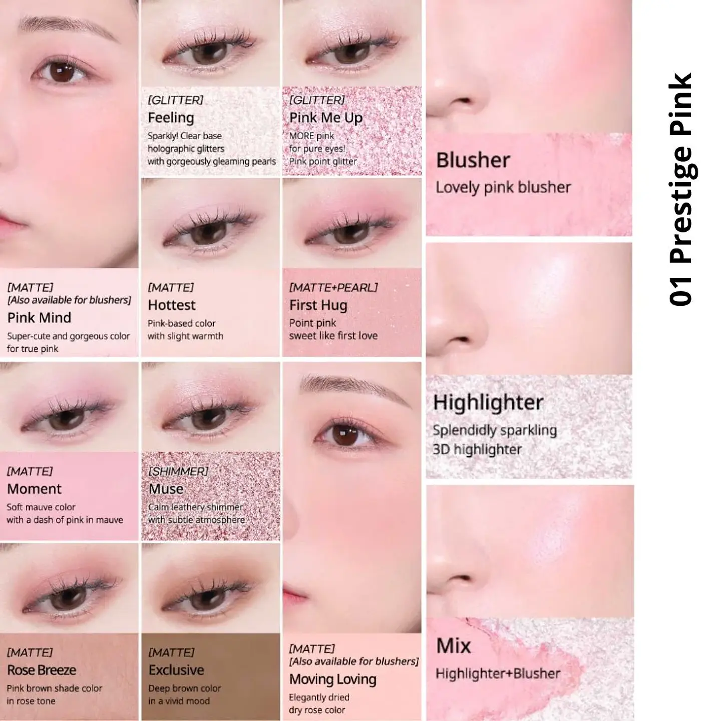 Paleta Sombras All Take Mood Like 04 Cool Blush 13