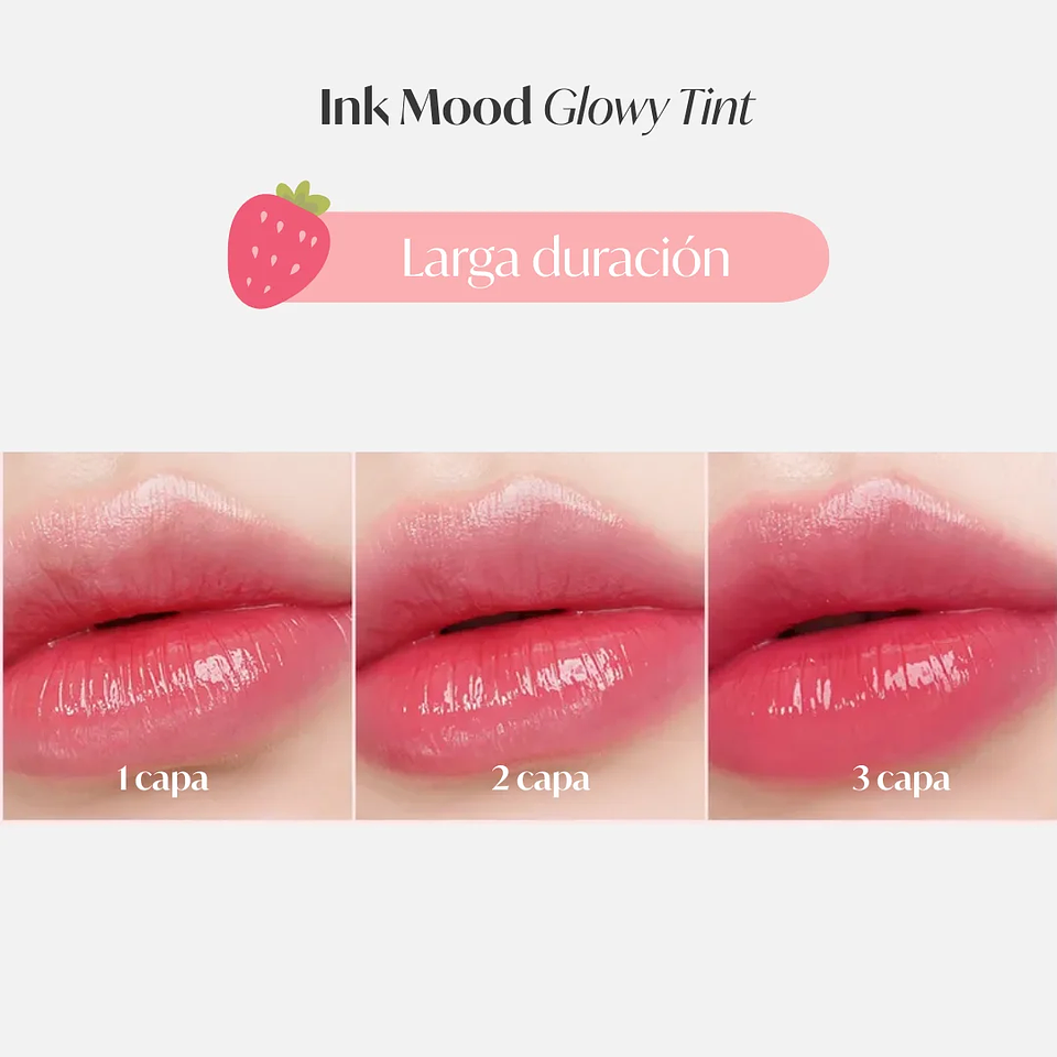 Tinta Labial Ink Mood Glowy Soft Berry 4