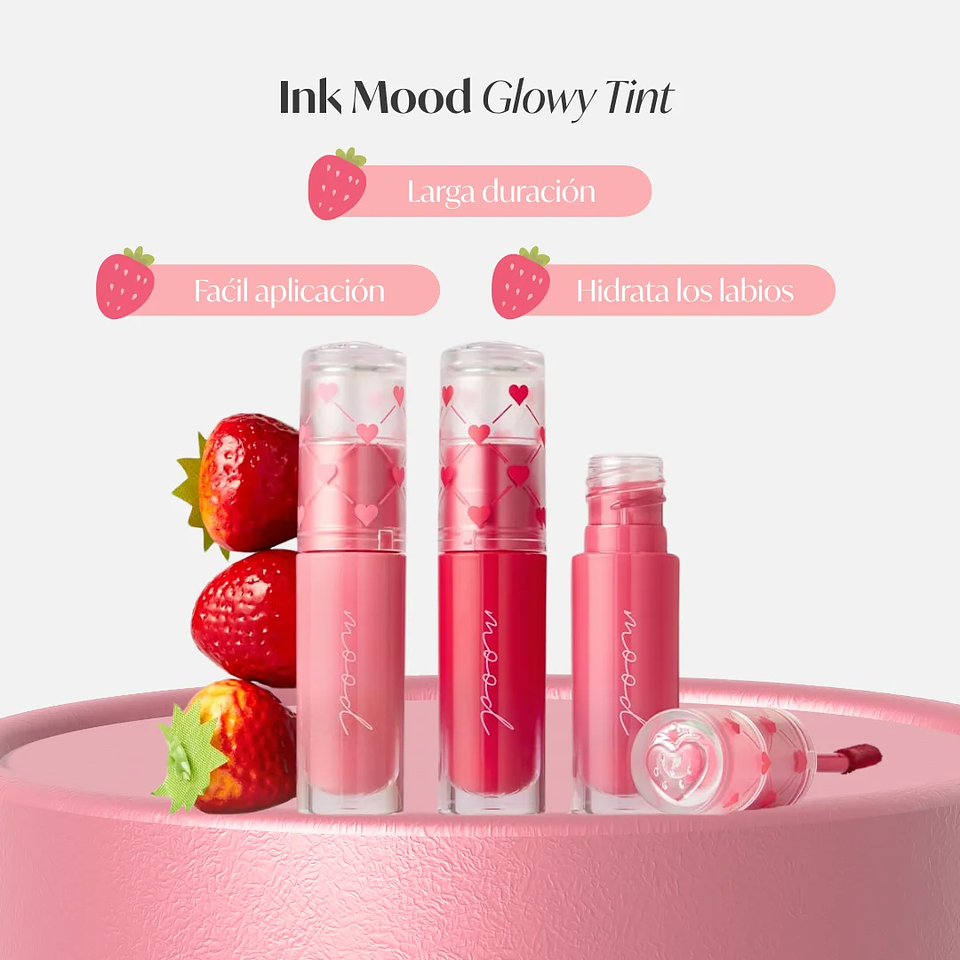 Tinta Labial Ink Mood Glowy Soft Berry 3