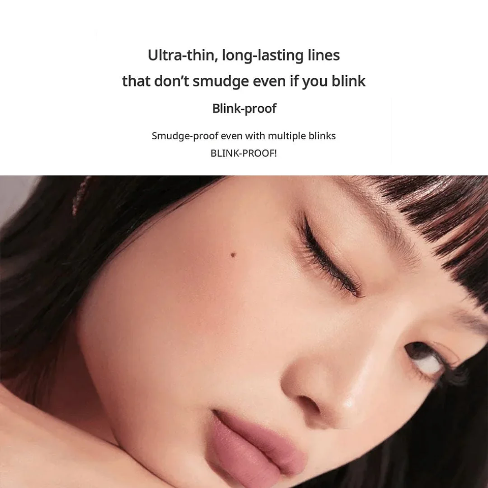 Delineador Ink Thin Thin Brush Liner 001 Black Noir 4