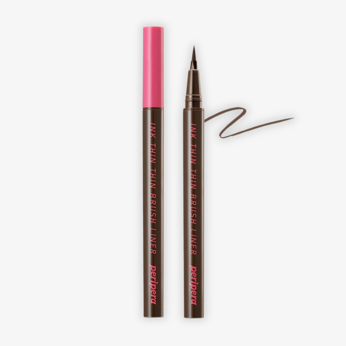 Delineador Ink Thin Thin Brush Liner 002 Brown Film 1