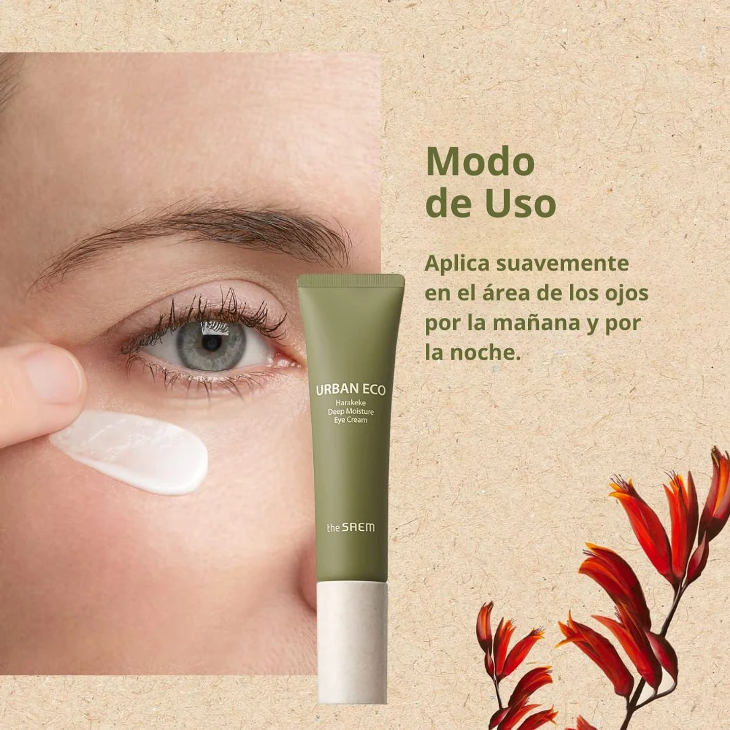 Crema Contorno Ojos Harakeke Deep Moisture Eye Cream 4