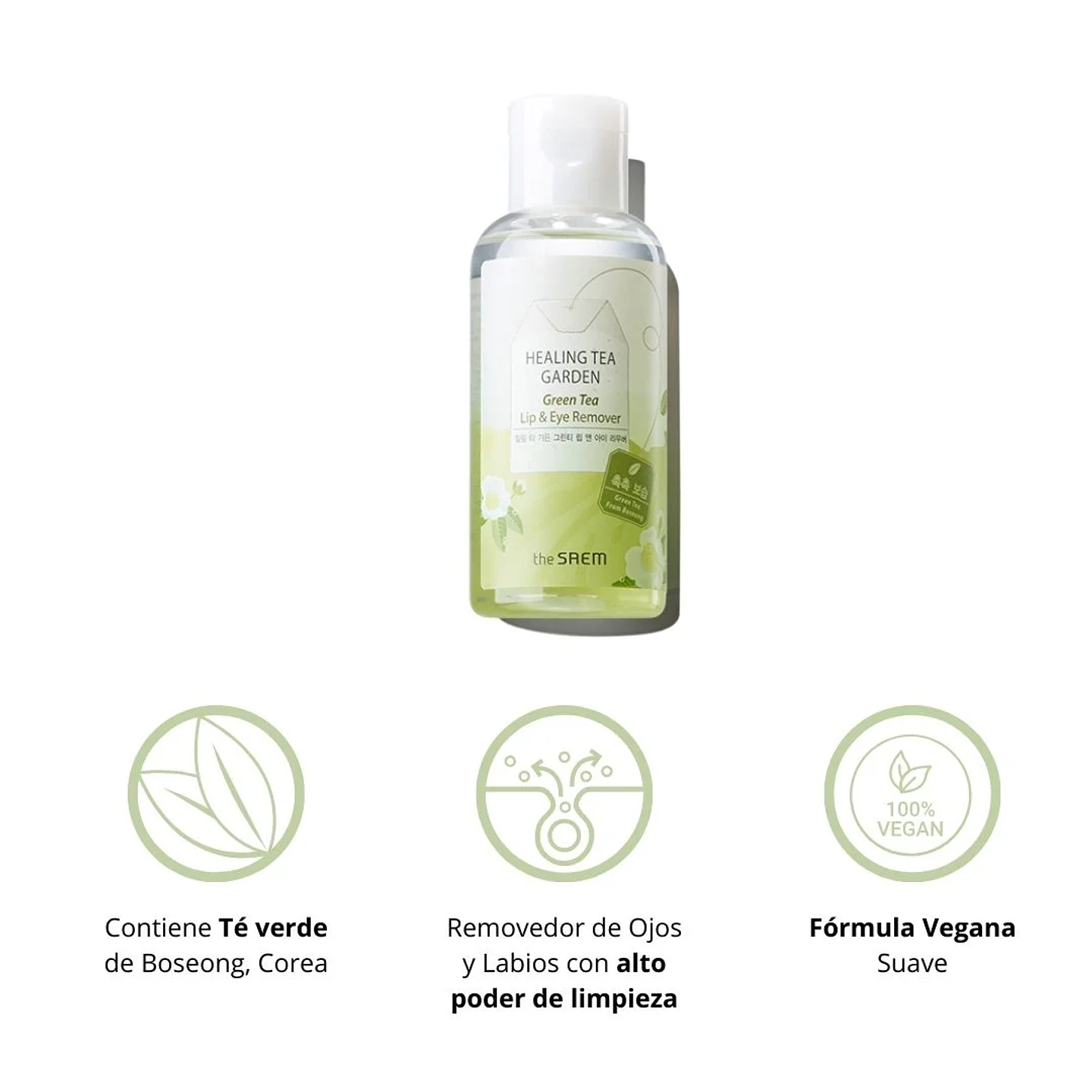 Desmaquillante Healing Tea Garden Lip & Eye Remover 150ml 3