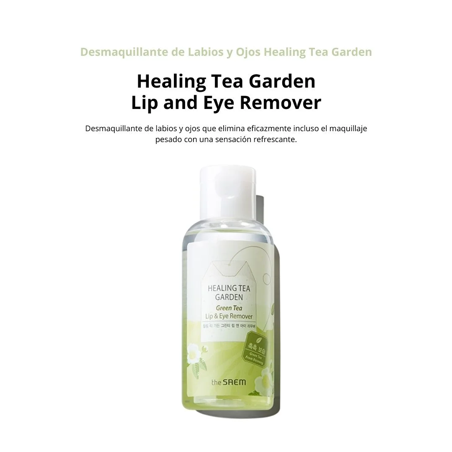 Desmaquillante Healing Tea Garden Lip & Eye Remover 150ml 5