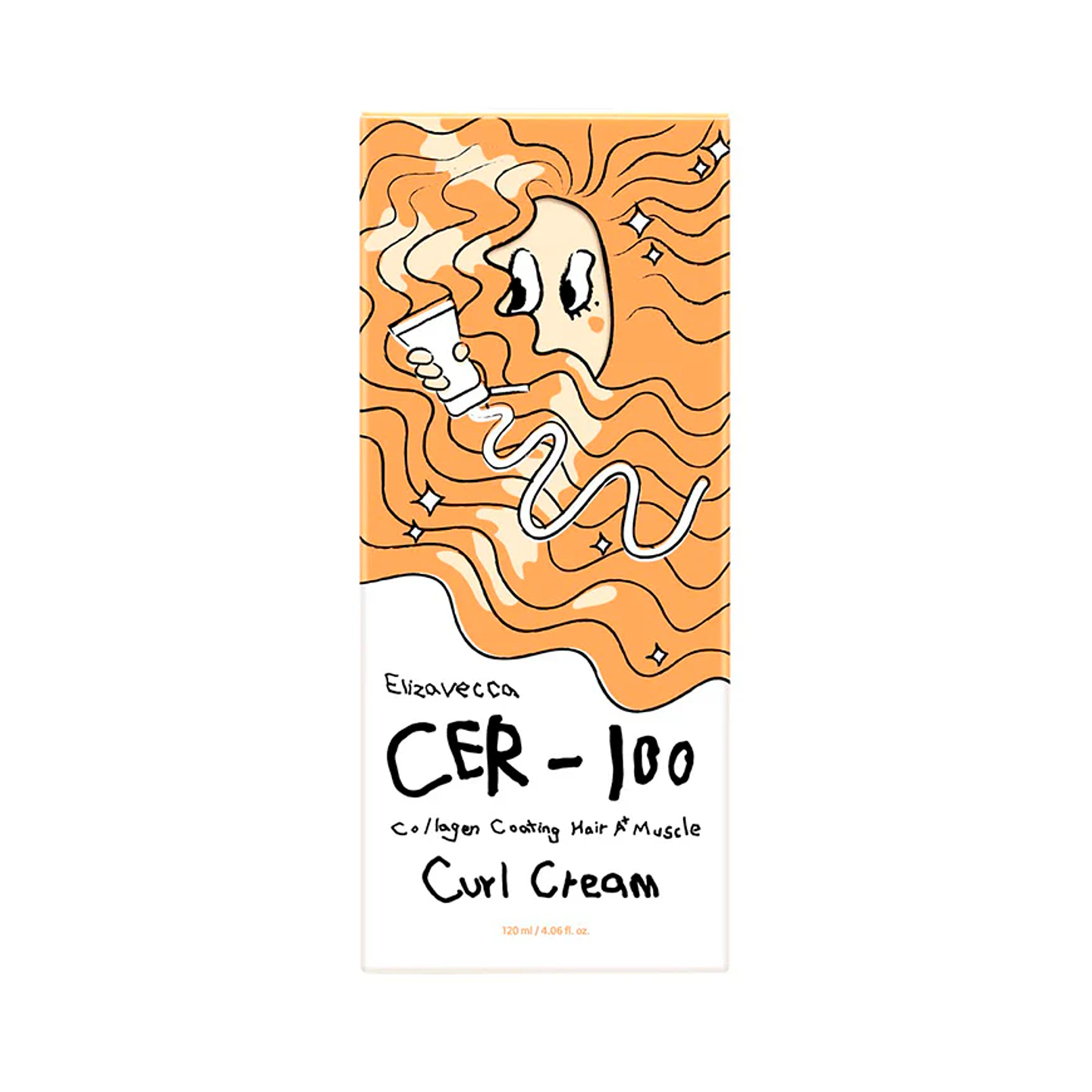 Crema para Peinar CER-100 Collagen Coating Hair A+ Muscle 120ml 2