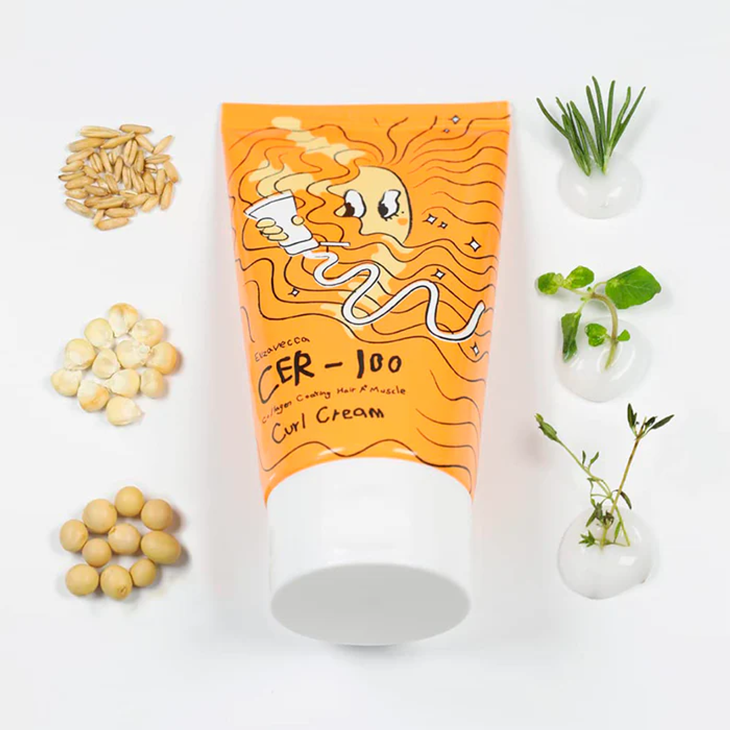 Crema para Peinar CER-100 Collagen Coating Hair A+ Muscle 120ml 3