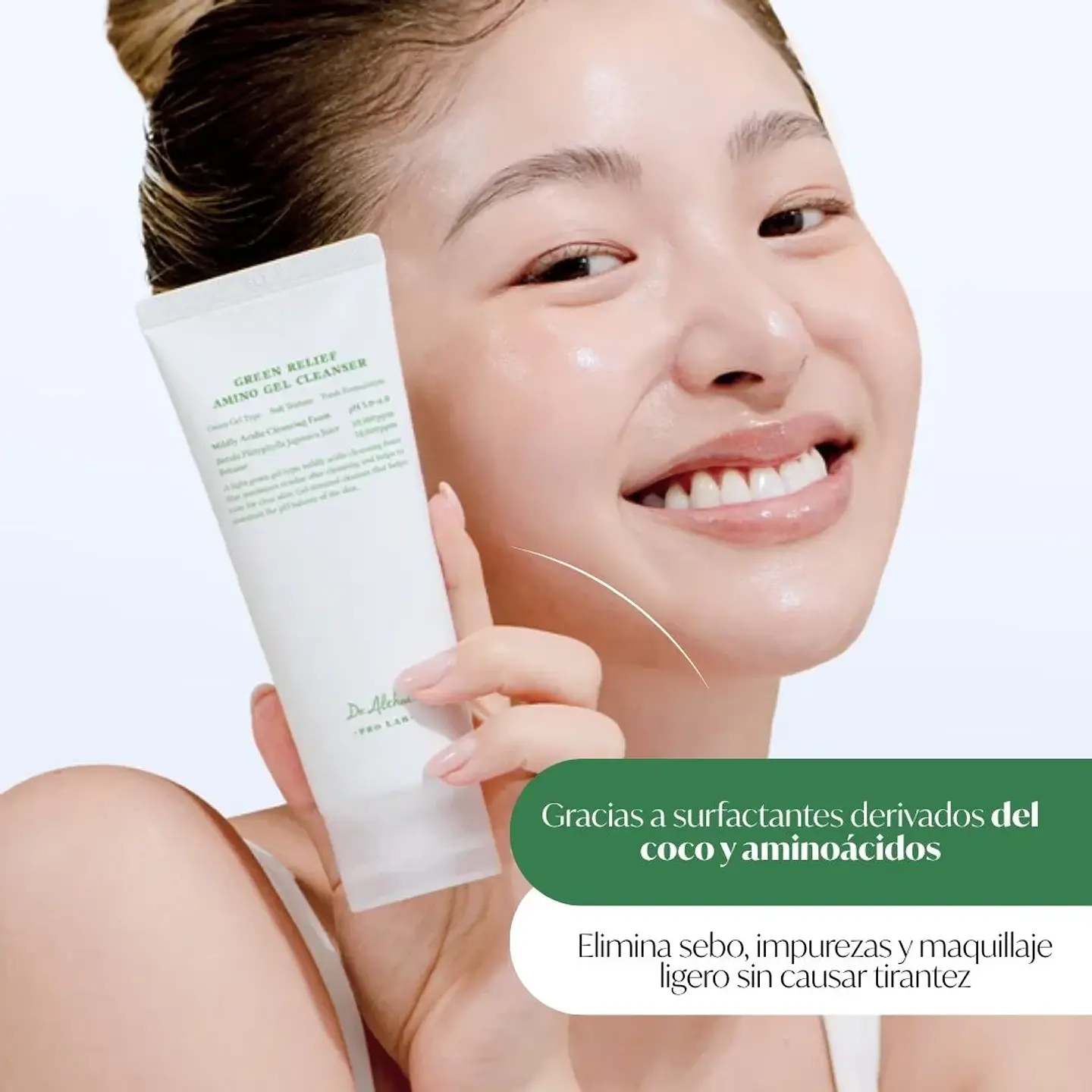 Limpiador Green Relief Amino Gel Cleanser 100ml 5