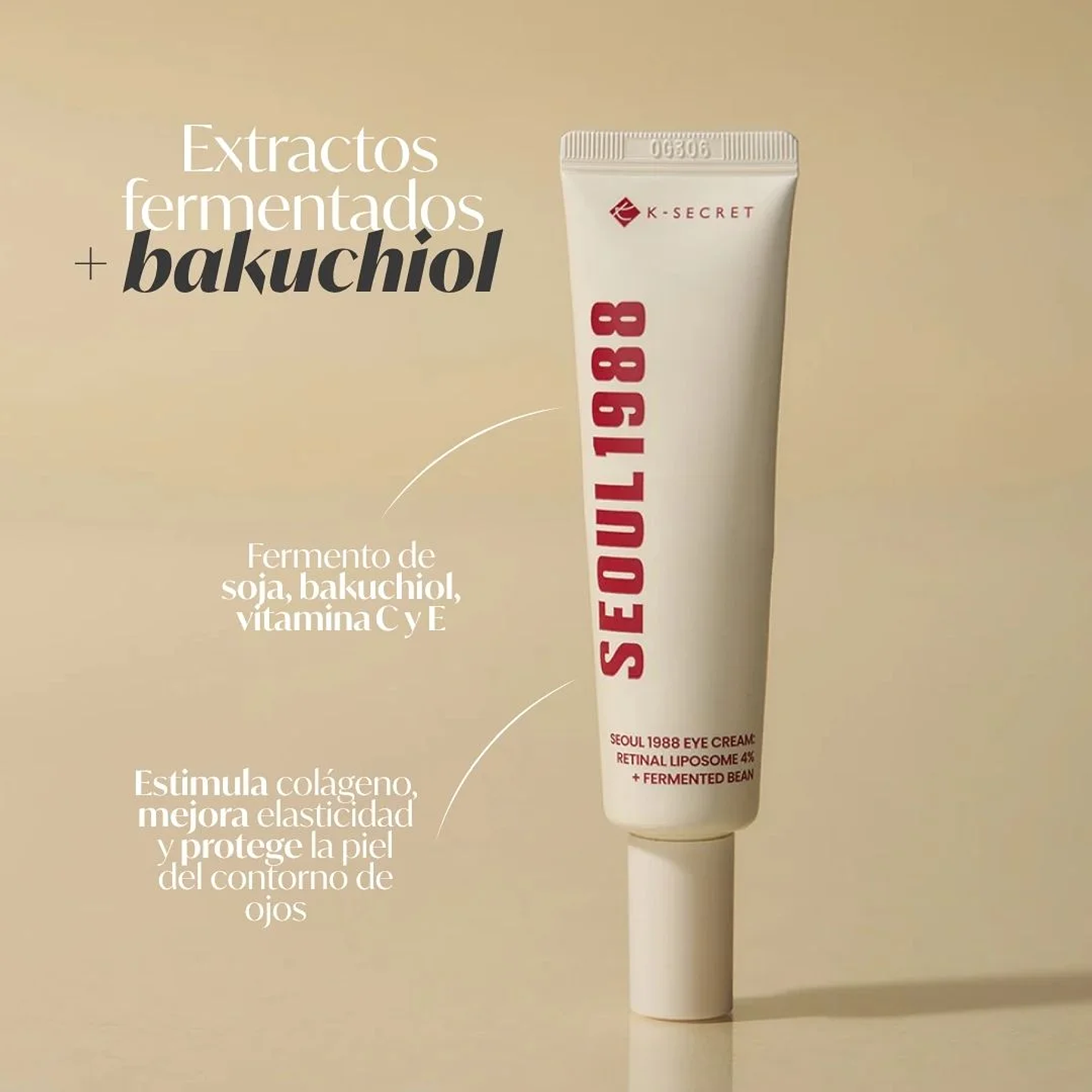 SEOUL 1988 Eye Cream : Retinal Liposome 4% + Fermented Bean 30g 2