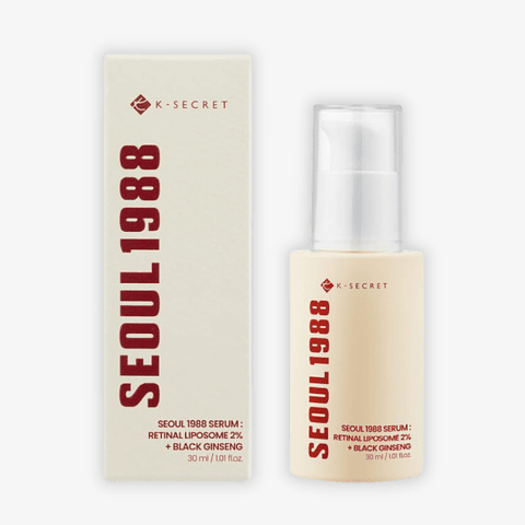 SEOUL 1988 Serum : Retinal Liposome 2% + Black Ginseng 30ml