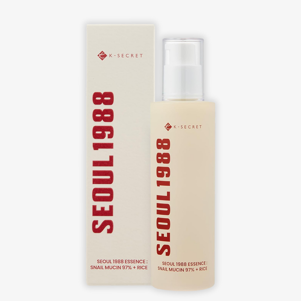 SEOUL 1988 Essence : Snail Mucin 97% + Rice 100ml 1