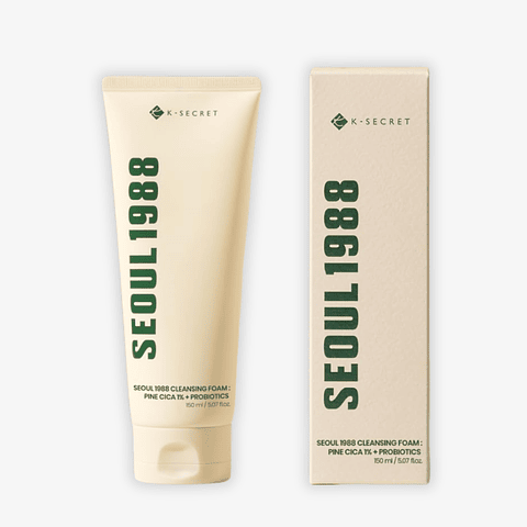 SEOUL 1988 Cleansing Foam : Pine Cica 1% + Probiotics 150ml