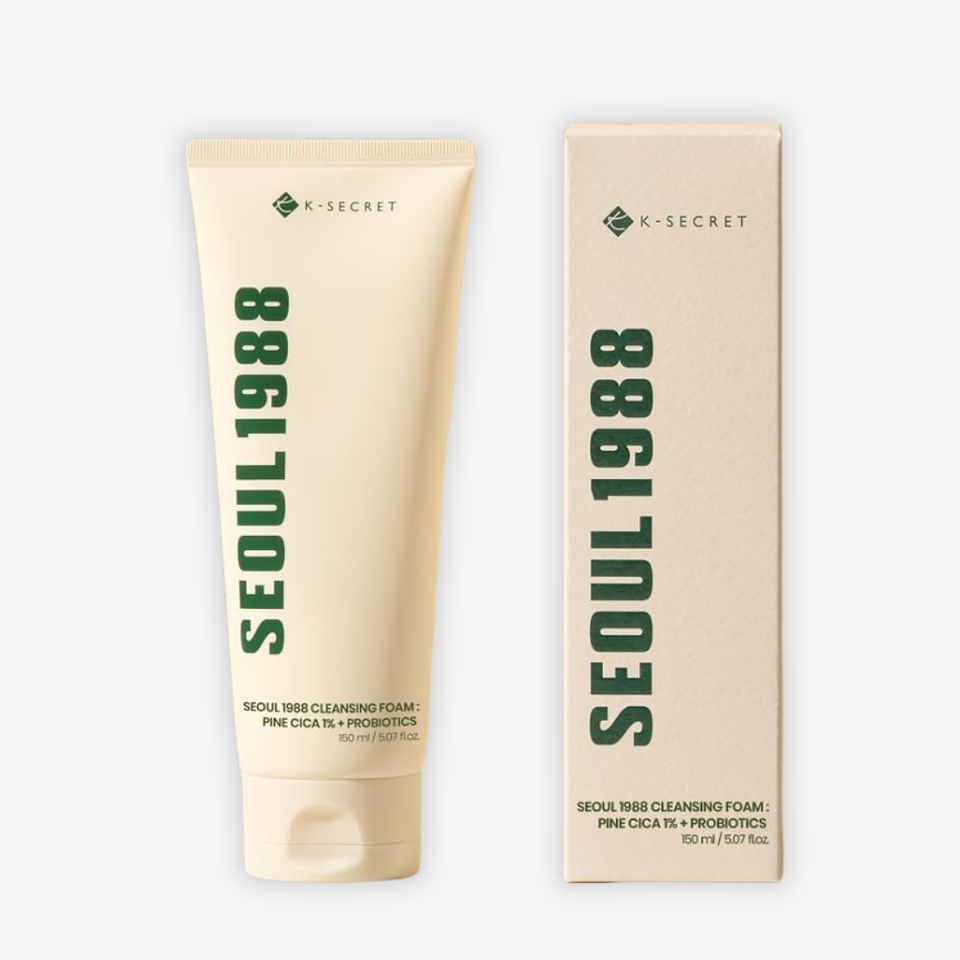 SEOUL 1988 Cleansing Foam : Pine Cica 1% + Probiotics 150ml 1