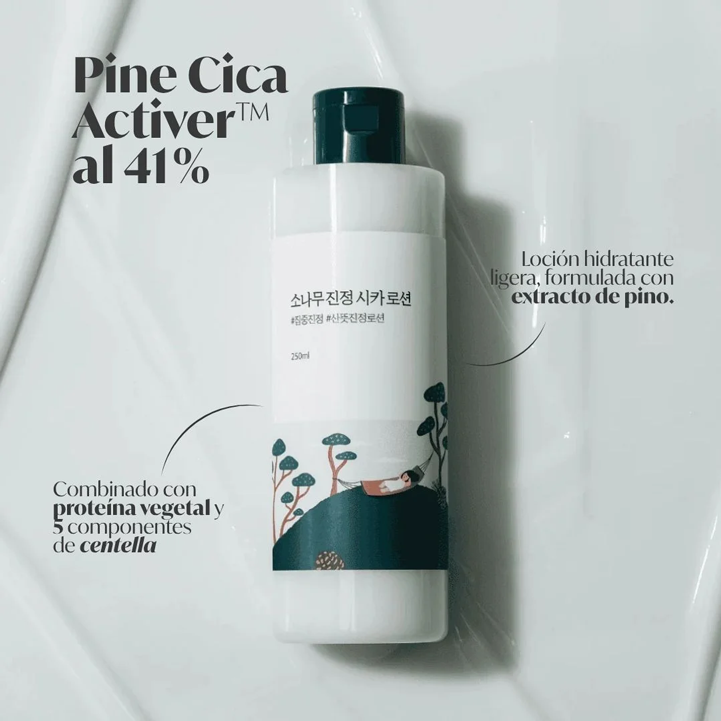Pine Calming Cica Lotion 250ml 2