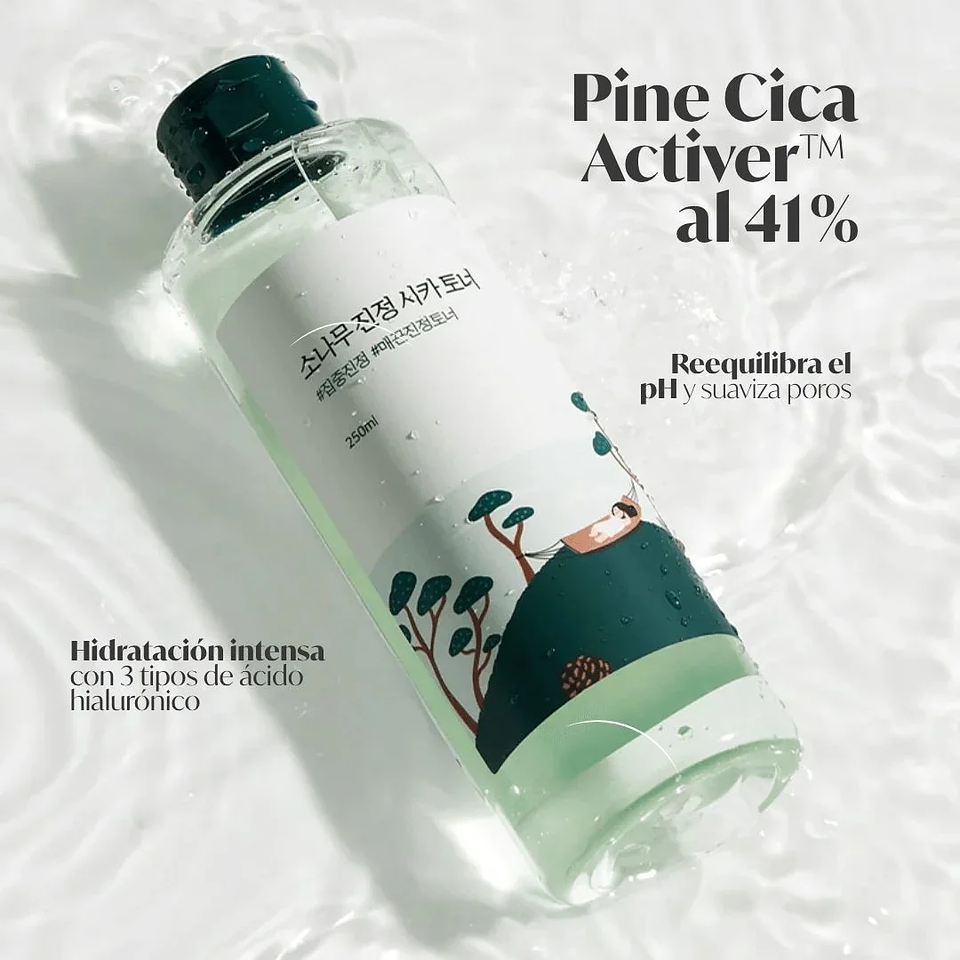 Pine Calming Cica Toner 250ml 2