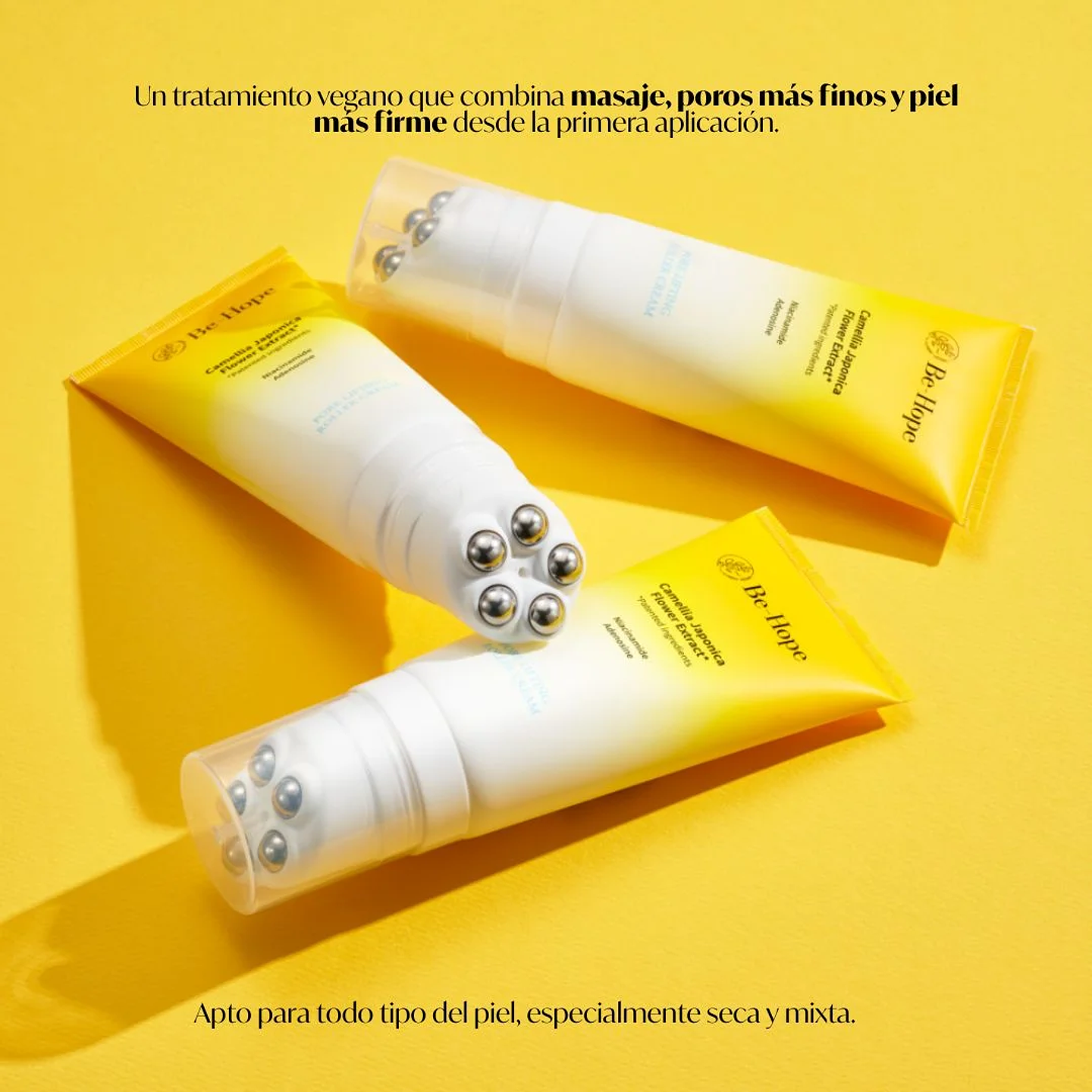 Be-Hope Vegan Pore Lifting Roller Cream 150ml + Roller 2