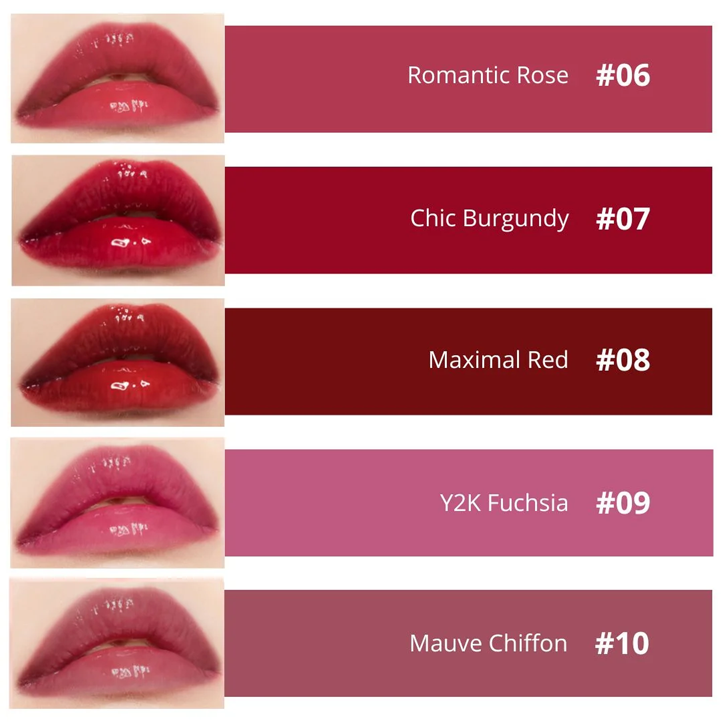 Tinta Lip Silhouette Gloss Tint 09 Y2K Fucsia 3