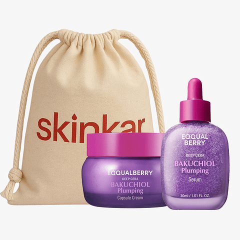 Set Facial Bakuchiol Plumping Serum 30ml + Crema 50ml