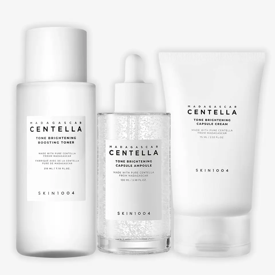 Pack Centella Brightening Care (Crema + Tónico + Ampolla) 1