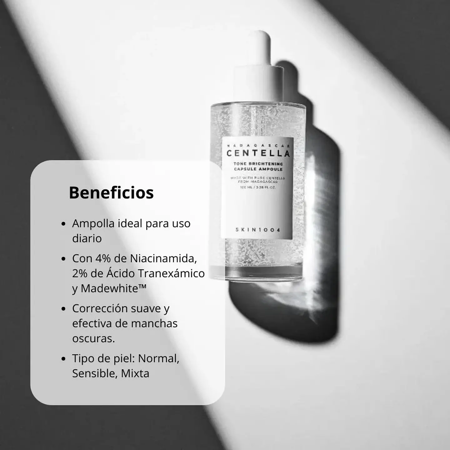 Pack Centella Brightening Care (Crema + Tónico + Ampolla) 3