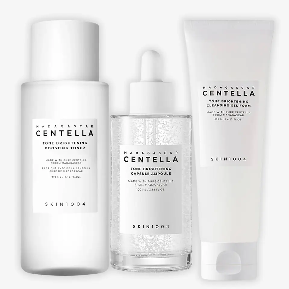 Pack Centella Brightening Care (Espuma + Tónico + Ampolla) 1