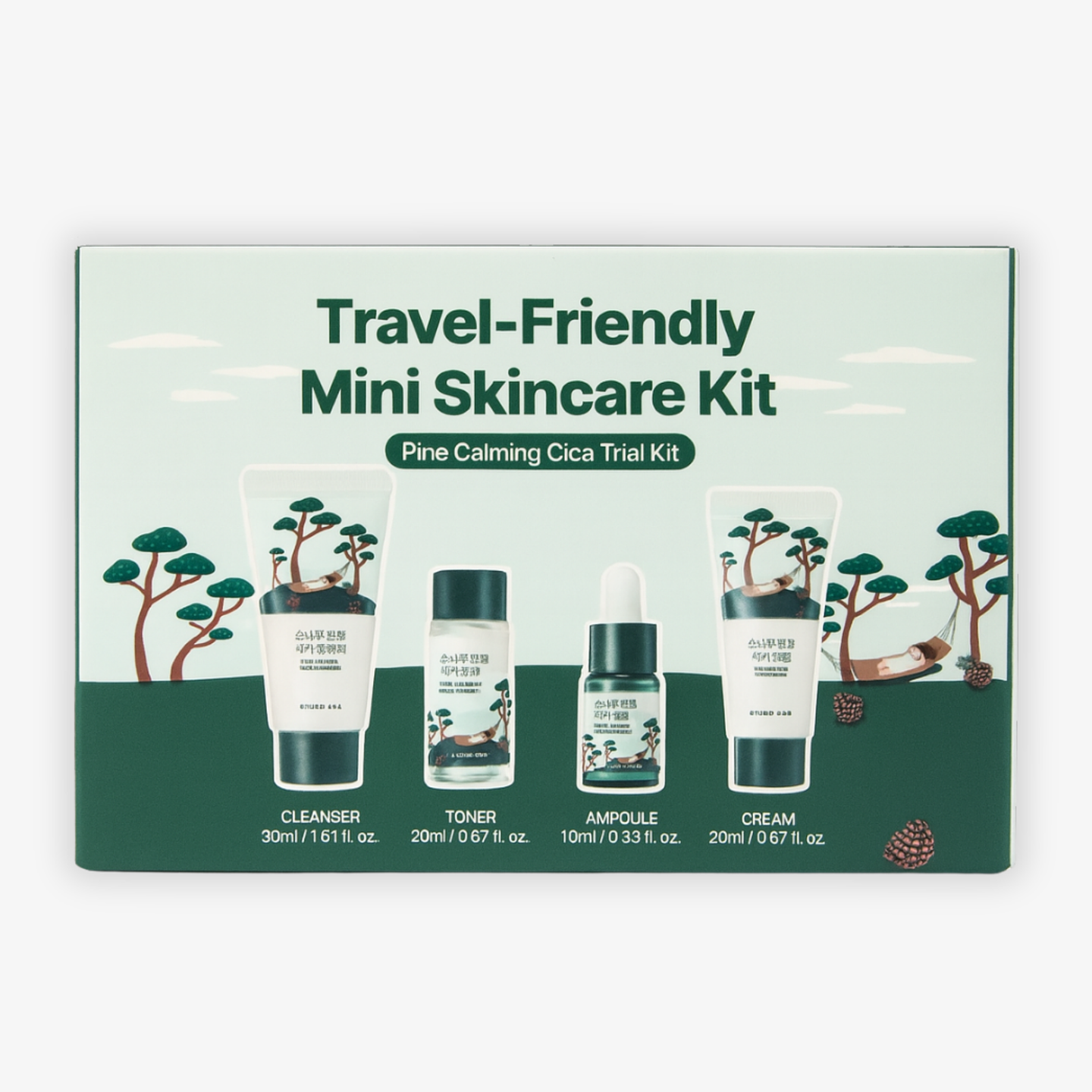 Kit Cuidado Facial Calmante con Pino & Cica 1