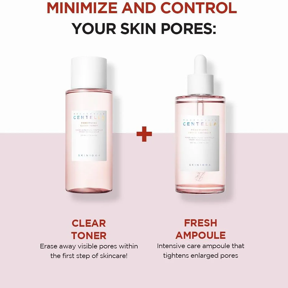 Set Madagascar Centella Poremizing 4