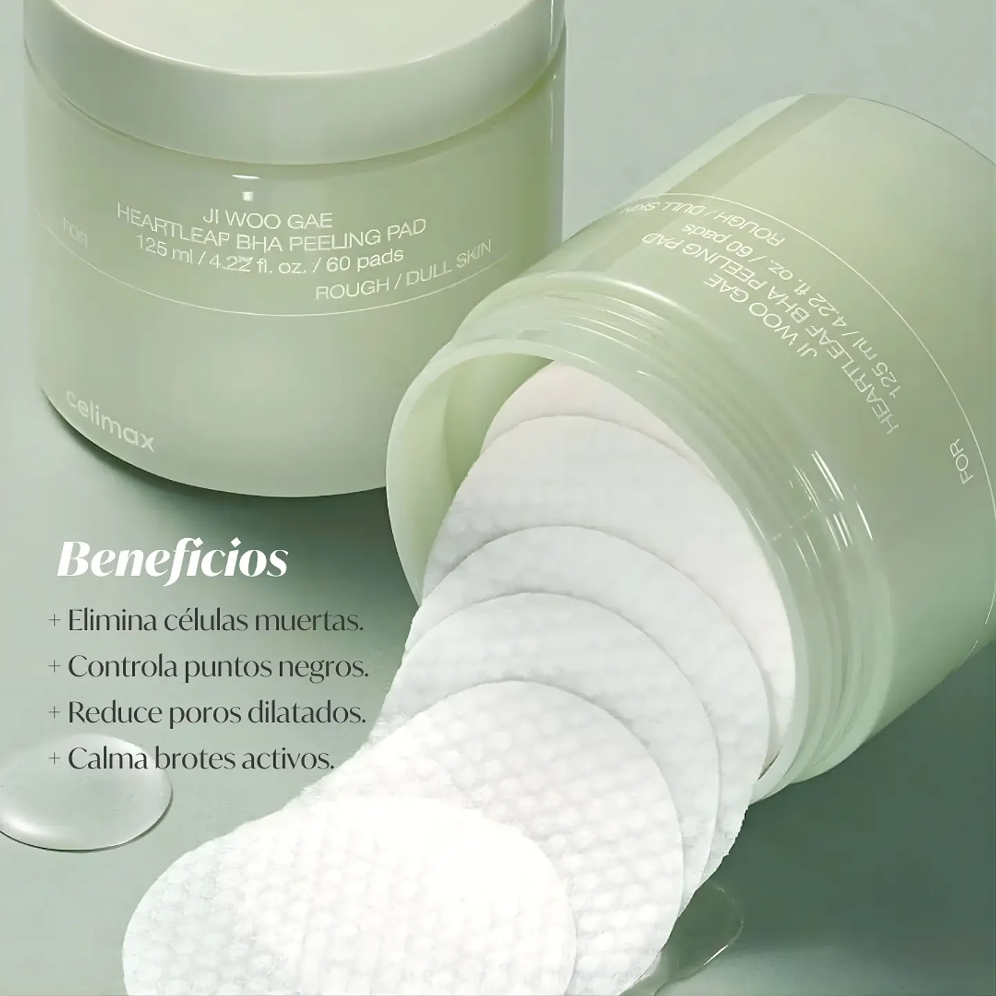Pads Exfoliantes Heartleaf BHA Peeling Pad 60 un 5